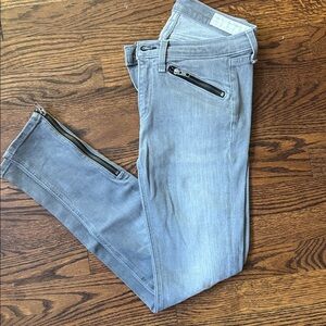 rag & bone Light Gray Skinny Jeans